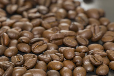 Full frame shot of coffee beans