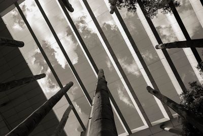Low angle view of building against sky