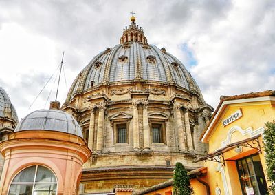 Low angle view of cathedral against sky