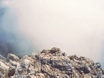 Scenic view of mountain against sky