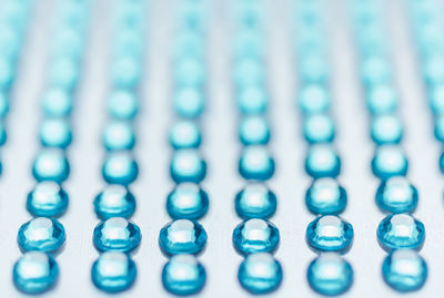 Full frame shot of objects on table