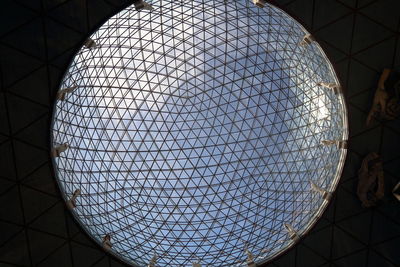 Low angle view of ceiling