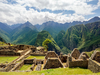 The famous machu picchu is a 15th-century is located in the cusco region of peru. 