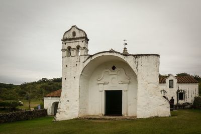 Low angle view of church