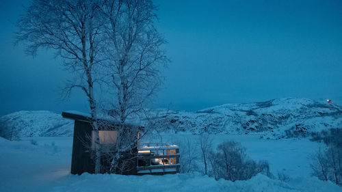  silent light in the snow field
