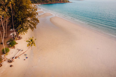 Scenic view of beach