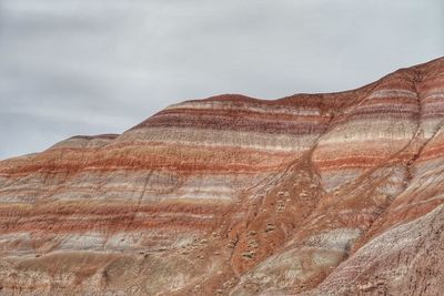 Rock formations in a desert