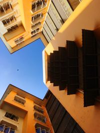 Low angle view of buildings against sky