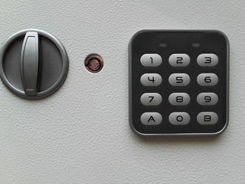 Close-up of computer keyboard