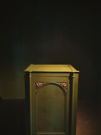 Close-up of light
