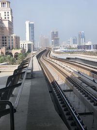 Metro dubai track 