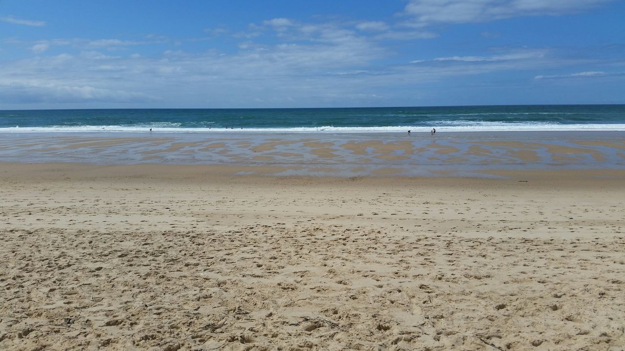 sea, beach, horizon over water, water, sand, shore, sky, tranquil scene, tranquility, scenics, beauty in nature, nature, idyllic, cloud - sky, wave, day, cloud, calm, coastline, outdoors