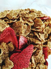 Close-up of fresh breakfast