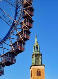 Low angle view of building against sky