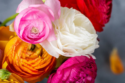 Close-up of rose bouquet