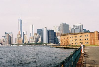 Skyscrapers in city