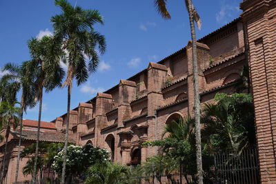 Low angle view of building against sky