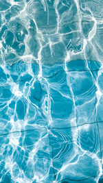 Full frame shot of swimming pool