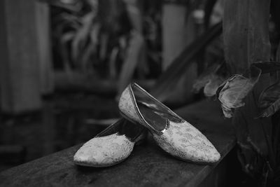 Close-up of shoes