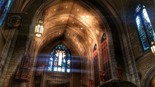 Low angle view of church