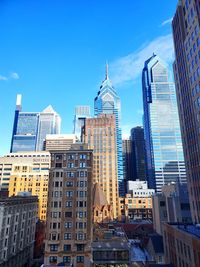 View of buildings in city