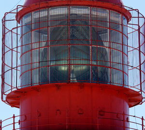 Low angle view of lighthouse