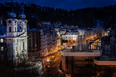 Buildings in city