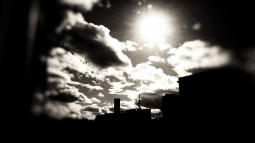 Low angle view of building against sky