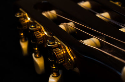 Close-up of guitar