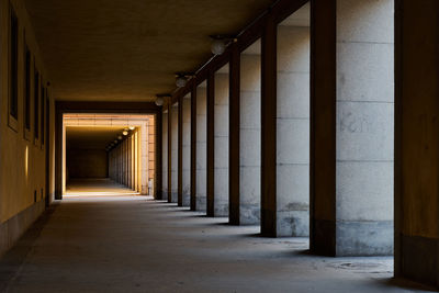 Corridor of building