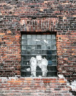 Brick wall with brick wall