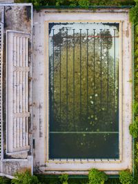 Closed window of old building