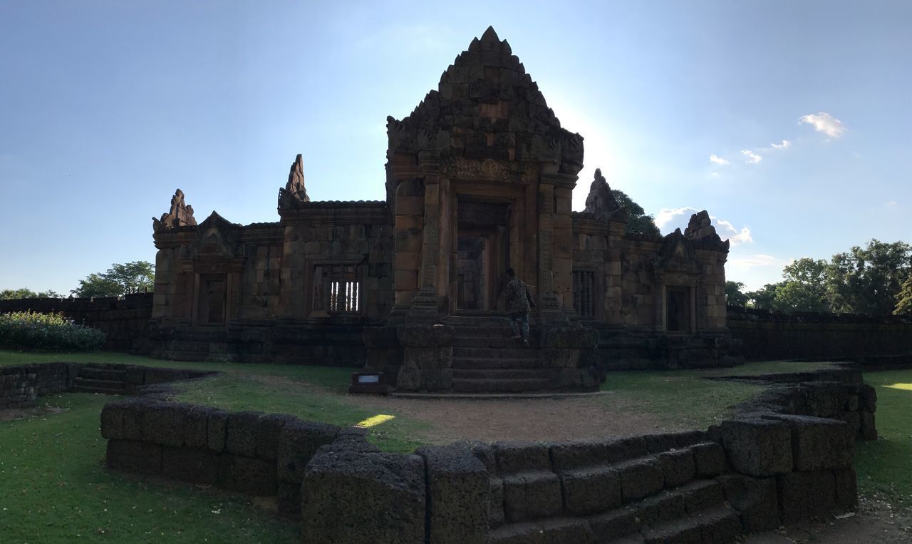 OLD RUINS OF TEMPLE