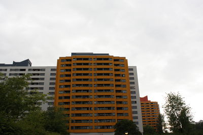 Low angle view of building against sky