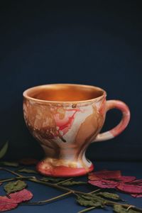 Close-up of tea on table