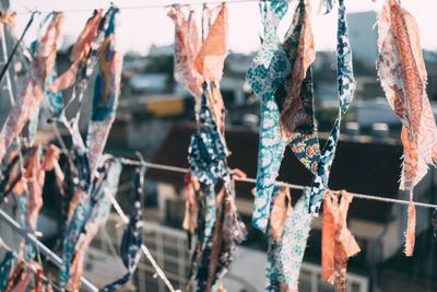 Full frame shot of multi colored umbrellas