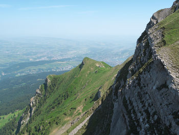 Panoramic view of landscape against sky