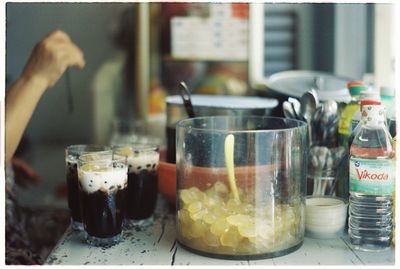 Close-up of food in store