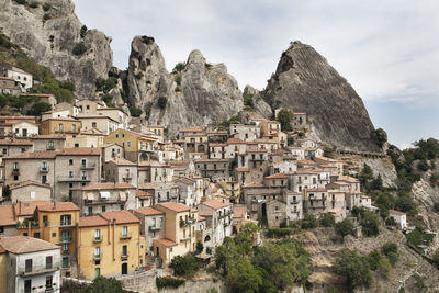 View of buildings in city