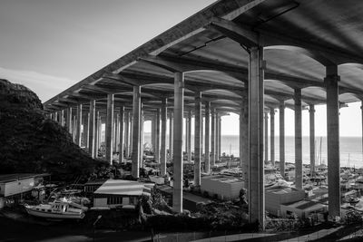 View of bridge against sky