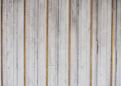 Full frame shot of wooden wall