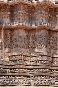 View of buddha statue