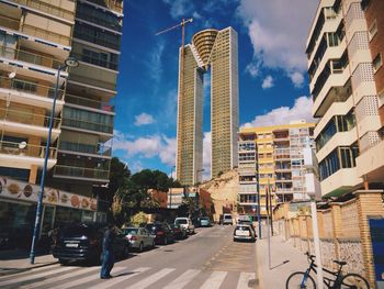 Buildings in city