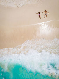 Man surfing in sea