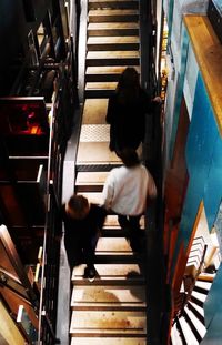 Staircase in building