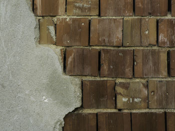 Full frame shot of weathered wall