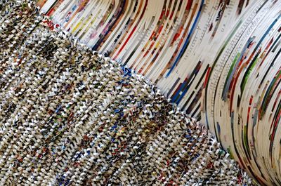 Full frame shot of market stall