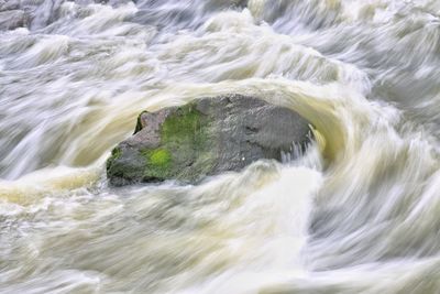 Scenic view of waterfall