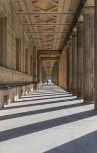 Corridor of building