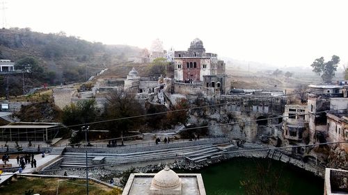 View of cityscape against sky